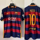 Barcelona Football Shirt 2015 16 Home Messi Nike Excellent Condition