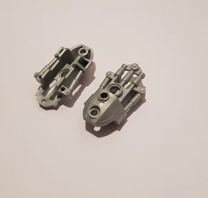 2x Lego Technic Bionicle Toa Inika Thigh Armor 53543 perl hellgrau Oberschenkel - Picture 1 of 2