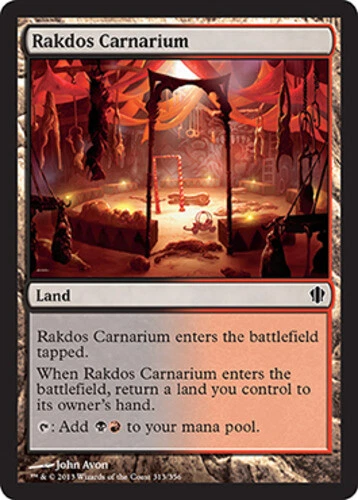 Rakdos Carnarium ~ Lightly Played Commander 2013 MTG Magic UltimateMTG Land Card - Image 1 of 1