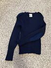Brigade Quartermasters Woolly Pully Sweater Navy Pure Wool Army England 40