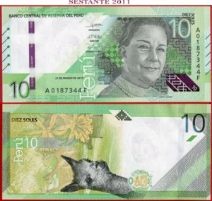 PERÚ' 10 SOLES 21 3 2019 P 199 UNC envío gratuito desde 100$ - Imagen 1 de 3
