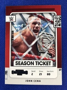 2022 #104 John Cena Panini Chronicles Contenders WWE - Picture 1 of 2