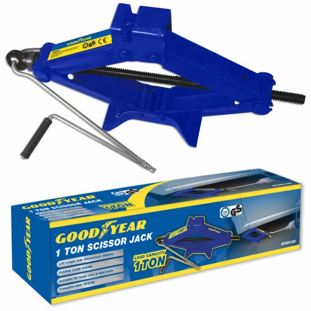 Good Year 1 Ton Professional Scissor Jack for Car Van
