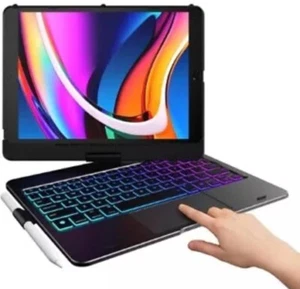 typecase Touch iPad 9th Generation Case with Keyboard (10.2", 2021), Multi-Touch - Picture 1 of 3