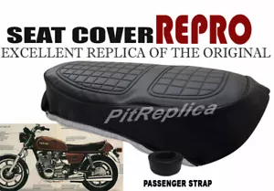 YAMAHA XS1100 2H7 2H9 3XO 1978 1979 1980 *HEAT EMBOSSED* SEAT SADDLE COVER *DRSO - Foto 1 di 8