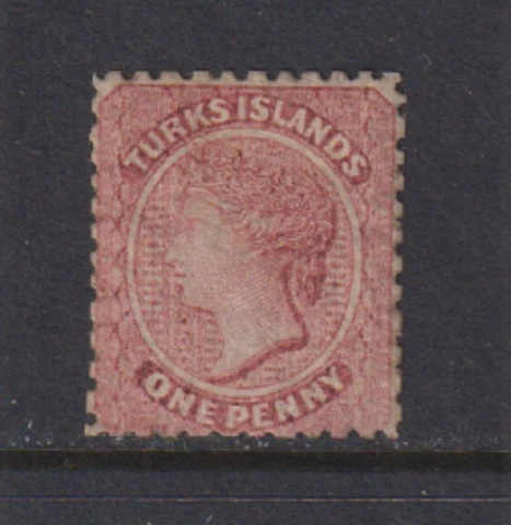 Turks Islands - #1 mint, cat. $ 67.50 Cover
