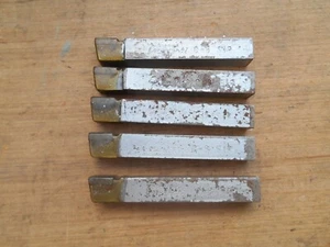 SANDVIK C-8 BRAZED CARBIDE TOOL BIT GR. S1P , 1/2" X 1/2" , LOT OF 5 - Picture 1 of 2
