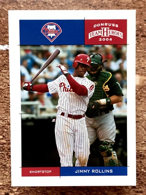 Donruss Team Heroes Jimmy Rollins 2004 #311 Foto 1 de 2