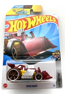 Hot Wheels 2024 Hot Wheels SPEED DOZER, Red, Case Q mainline - Picture 1 of 8