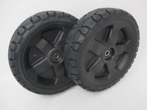 2 Genuine Toro 133-2639 9" Front Wheel for 30” TimeMaster Commercial 125-1080 - Picture 1 of 7