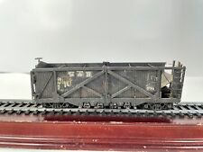 Ho Scale Model Trains Mantua ? Wooden Train Car D&H Coal Hopper Car As Is
