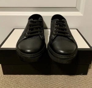 Gucci “GG” canvas low black sneakers - Picture 1 of 4