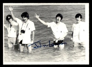 1964 OPC O-Pee-Chee Beatles B&W #151 John Lennon EX/MT
