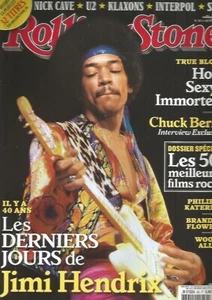 ROLLING STONE N°25 JIMI HENDRIX / U2 / CHUCK BERRY / TRUE BLOOD / WOODY ALLEN - Imagen 1 de 2