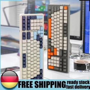 K8 Wireless Mechanical Keyboard 100 Keys RGB Keyboard for ESports Gaming Office - Bild 1 von 24