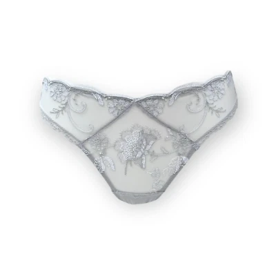 Lise Charmel String Ultra Feminin 36 38 40 42 44 grau oder elfenbein NEU - Bild 1 von 4