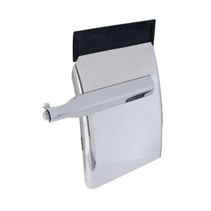 Deluxe 24" x 34" 430 Stainless Steel Quarter Fender Set with Triangle Bracket - Foto 1 di 1
