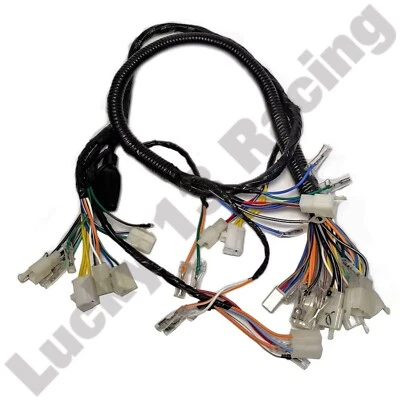 Telar de cableado completo para Suzuki GN125 83-17 cable completo arnés cable eléctrico Foto 1 de 4