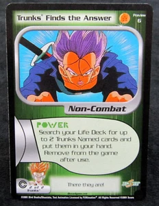 2001 Score Unlimited Dragon Ball Z DBZ CCG TCG Trunks Finds the Answer #6 - Picture 1 of 6