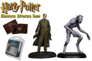 HARRY POTTER: MINIATURES ADVENTURE GAME – Remus Lupin & Werewolf Form Espansione - Imagen 1 de 1