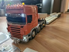 Tamiya Scania schwerlastzug,inkl. Tieflader 1:14