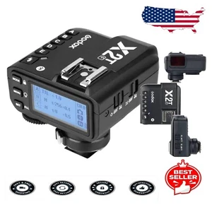 Professional X2T-F TTL Flash Trigger for Fujifilm - Bluetooth Control & LCD - Picture 1 of 10