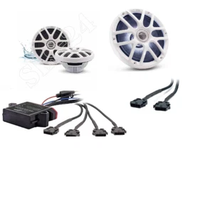 Caliber CSM16RGB/W 2-Wege Marine Lautsprecher+CSM-EXWIRE 2,5m Kabel+CSM-RGB Cont - Bild 1 von 5