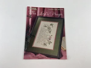 Cross Stitch Pattern The Lords Prayer Christian Our Father Biblical Leisure Arts - Picture 1 of 3