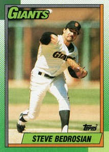 1990 Topps  #310 - Steve Bedrosian - San Francisco Giants