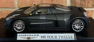 CHRYSLER BLACK ME FOUR TWELVE 1:18 SCALE  VERY RARE! - Image 1 of 4