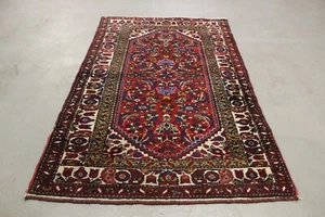 Antik handgeknüpfter Alte Perser Teppich 162 x 102 cm - Bild 1 von 4