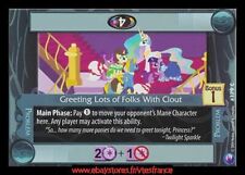 My Little Pony TCG - Greeting Lots of Folks With Clout #179 / CN