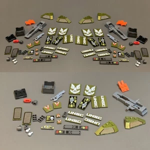 New Lot 3 Sets Mega Bloks Construx Halo Infinite Pelican Inbound Figure GNB28 #j - Picture 1 of 3