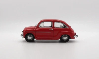 SOLIDO SEAT 600L ESPECIAL 1973 RED MINT CONDITION 1:43 - Image 1 of 4