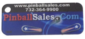 PinballSales.com Promo Pinball Plástico Llavero Llavero - NUEVO - Imagen 1 de 1