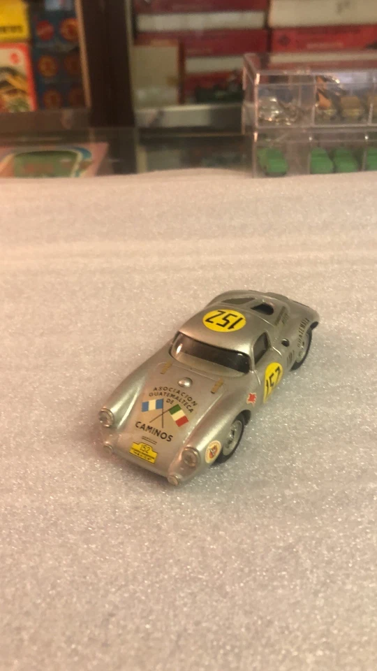 Porsche 550 kit Montato BBR scala 1/43 vintage Come Da Foto Molto Bello - Immagine 1 di 4