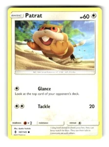 Pokemon S&M Guardians Rising Patrat 107/145 - Picture 1 of 4