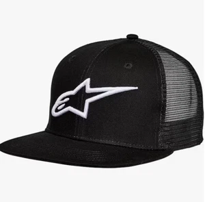 Alpinestars Ageless Corp Trucker Snap Back Cap Twill Genuine Alpinestars Cap - Picture 1 of 10