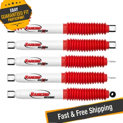 Rancho Shock Absorbers & Stabilizer for 2001-2010 GM Silverado & Sierra 2500 HD Foto 1 de 4