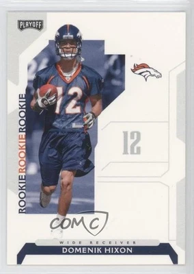 2006 Playoff NFL Playoffs Rookie Domenik Hixon #129 Rookie RC - Image 1 of 2