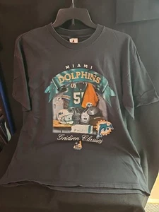 Vintage 1998 Miami Dolphins Riddell Shirt XXL - Picture 1 of 4