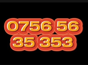 VIP Gold Mobile Number Easy Memorable SIM Platinum Diamond Business O2 - Photo 1 sur 2