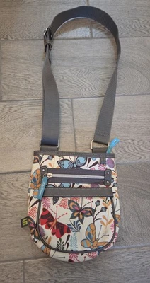 Nuevo LILY BLOOM Mini Bandolera Multi Sección Mariposa Floral, Reciclado  Foto 1 de 4