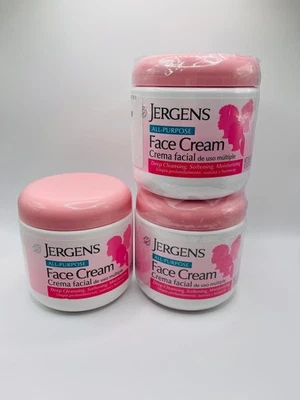 (Pack de 3) Crema facial todo uso Jergens crema facial de limpieza profunda, 15 onzas Foto 1 de 2