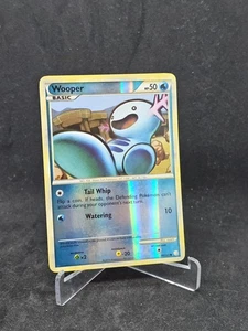 Pokemon Card Wooper (88/123) HeartGold y SoulSilver común sin lámina - Imagen 1 de 2