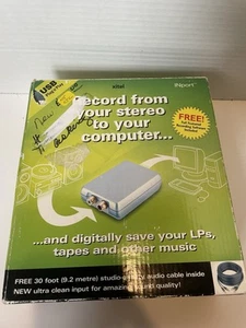 XITEL INPORT RECORD FROM YOUR STEREO TO YOUR COMPUTER-NEW IN BOX-USB PLUG IN - Picture 1 of 3