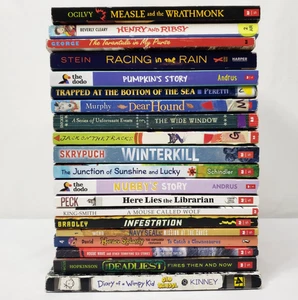 5th Grade Kids Chapter Books Lot of 20 RL5 Teacher Classroom Library Homeschool - Picture 1 of 11
