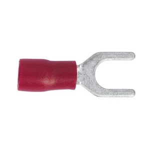Sealey Easy-Entry Gabelklemme ��5,3 mm (2BA) rot 100 Stück RT14 - Bild 1 von 1