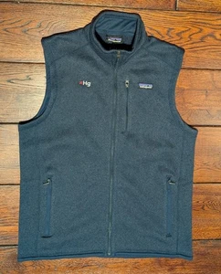 Patagonia Men's Full Zip Fleece Nena Blue Better Sweater Vest 25882 Size M NWT - Picture 1 of 14