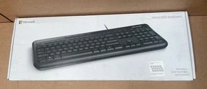 Microsoft Wired 600 USB Keyboard - International English Layout - Photo 1/2